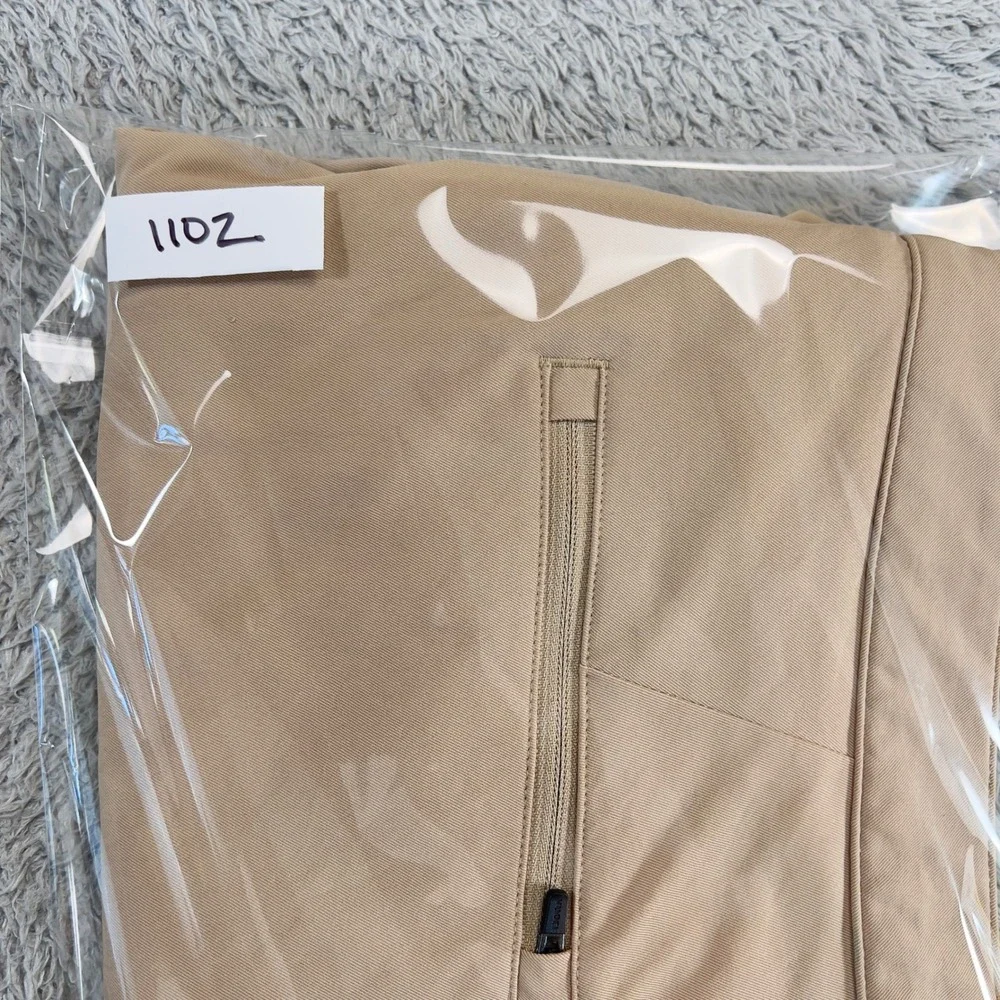 Vuori Cascade Pant Mens 38 Khaki Tan Technical Chino V427 Stretch Trousers